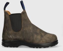 Blundstone bőr bokacsizma 2242 barna, női, enyhén téliesített - barna Női 37.5