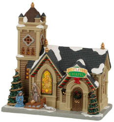 Lemax Fagyöngy kápolna Caddington Village