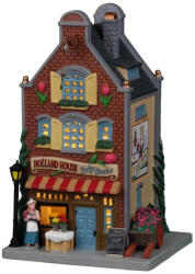 Lemax Holland ház - tulipános kert Caddington Village