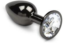 Guilty Toys Butt Plug Dark Anal Plug Large, Metal, Clear