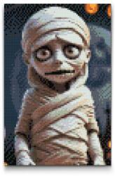  Gyémántszemes kirakó - Múmiák Méret: 20x30cm, Keretezés: Kartonlemezen, Gyémántok: Kerek