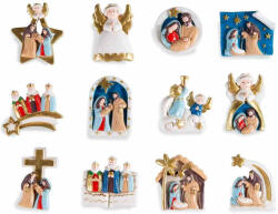 Decorer Set 12 magneti Nasterea Domnului 4.5x5.5 cm (A55.38.39)