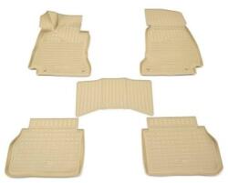 ALM Covoare cauciuc tip tavita BEJ BMW Seria 7 E38 scurt 1994-2001 (ALM 121121-4)