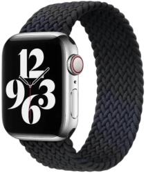 Apple Watch Fonott Körpánt - Fekete, 38/40/41 mm, S