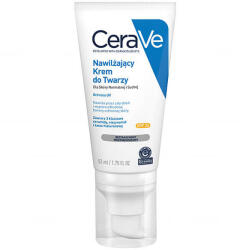 CeraVe, cremă de față hidratantă cu ceramide, piele normală și uscată, SPF 25, 52 ml