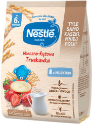 Nestle Porridge cu lapte și orez, căpșuni, după 6 luni, 230 g