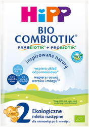 HiPP 2 Bio Combiotik, lapte de continuare organic, după 6 luni, 27 g