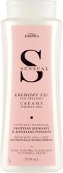 Joanna Sensual, Gel de duș cremos, Proteine de mătase, 500 ml