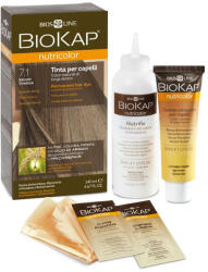 BioKap Nutricolor, culoare de păr, 7.1 blond suedez, 140 ml