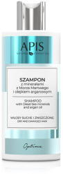 Șampon Apis Optima cu minerale din Marea Moartă și ulei de argan, 300ml