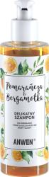 Anwen Orange and Bergamot, șampon delicat pentru scalp normal și gras, 200 ml