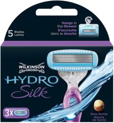 Wilkinson Sword Hydro Silk, cartușe de aparate de ras, 3 bucăți