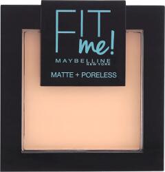 Maybelline Fit Me! Matte and Poreless, pudră matifiantă, nr. 104, Soft Ivory, 9 g