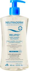 Neutraderm Relipid+, gel de duș lipidic, piele sensibilă, foarte uscată și atopică, 400 ml