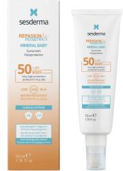 Sesderma Repaskin Pediatrics, protecție solară minerală pentru copii sub 3 ani, SPF 50+, 50 ml