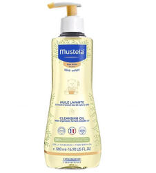 Mustela Bebe Enfant, ulei de curățare, de la naștere, piele uscată, 500 ml