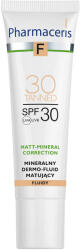 Pharmaceris F Matt-Mineral-Correction, dermo-fluid mineral matifiant, 30 Tanned, SPF 30, 30 ml