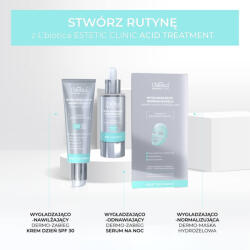 L'Biotica Estetic Clinic Dermo-mască de hidrogel acid, netezitor și normalizant, 1 bucată