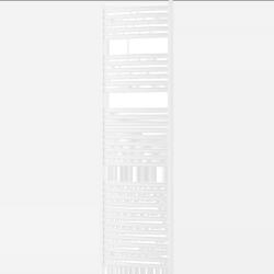 Mexen Helios 1800x600 mm 990W fehér (W103-1800-600-00-20)