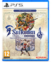 Konami Suikoden I & II HD Remaster Gate Rune & Dunan Unification Wars (PS5)