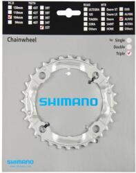 SHIMANO 32 fog lánckerék FC-M430 Alivio 9 sebességes ezüst 104mm (Y1M098060)