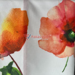 d-c-home Mákvirág köralakú (Poppyflied) Terítő (Átmérő: 140 cm ) (236-1052)