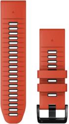 Garmin QuickFit 26mm Flame Red/Graphite betéttel szilikon óraszíj