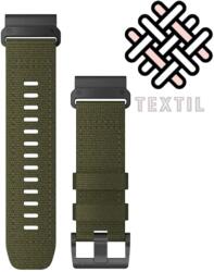 Garmin QuickFit 26 mm óraszíj - Taktikai katonazöld, nejlon