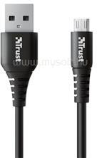 Trust 23567 Ndura 1m fekete USB-MicroUSB kábel (TRUST_23567) (TRUST_23567)