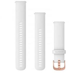 Garmin óraszíj Vivomove 3 fehér szilikon, rózsaarany csattal (QR 20 mm) (010-12924-10)