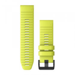 Garmin óraszíj Fenix 6X sárga szilikon (QuickFit 26) (010-12864-04)