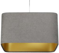 BPS Koncept Kwadro sue lampă suspendată 1x60 W auriu-gri/frasin KW-105-40W20 (KW10540W20)