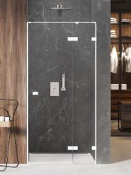 NEW TRENDY Avexa White uși de duș 140 cm înclinabilă alb mat/sticlă transparentă EXK-2700 (EXK2700)