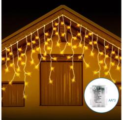 Aigostar Instalație LED de Crăciun de exterior Aigostar 200xLED/8 funcții 13x0, 6m IP44 alb cald (AI1320)