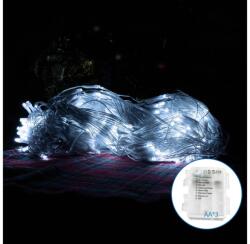 Aigostar B. V. Aigostar - LED Karácsonyi kültéri lánc 200xLED/8 funkció 6x1, 5m IP44 hideg fehér B10303K4A (AI1368)