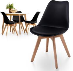 Miadomodo Set de 4 scaune - în stil scandinav (ESST04sw04ER)