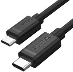 Unitek Prémium USB C - USB-B micro kábel 1m (Y-C473BK) (Y-C473BK)