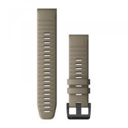 Garmin óraszíj Fenix 6 homokkő szilikon (QuickFit 22) (010-12863-02) (010-12863-02)