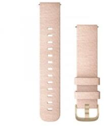 Garmin óraszíj Vivomove 3 rózsaszín nylon, világos arany csattal (QR 20 mm) (010-12924-12)