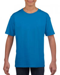 Gildan Csomag akciós póló (min. 5 db) Gyerek póló Gildan GIB64000 Softstyle Youth T-Shirt -L, Sapphire