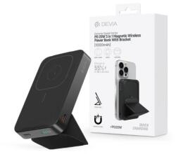 DEVIA Extreme Speed 3in1 mágneses vezeték nélküli Powerbank 10000mAh 20W fekete (ST395772)