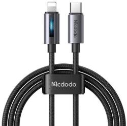 Mcdodo CA-5710 USB-C to Lightning cable with 36W flashing light 1.2m (black) (CA-5710)