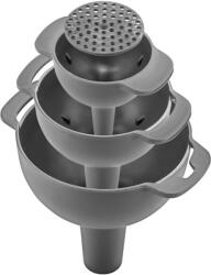 Horecano HOME-К-кт от три фунии Ø6/8/10cm и цедка Ø4.5cm АНТРАЦИТ (BNM-0957-A) (014884)
