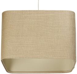 BPS Koncept Kwadro len light függőlámpa 1x60 W bézs KW-012-40W25