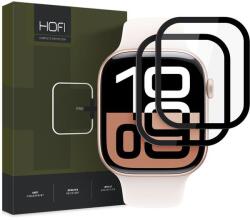 HOFI FNS0333 Apple Watch 10 (42mm) HOFI Hybrid Pro+ hybrid üveg képernyővédő fólia, 2 db-os csomag, fekete (FNS0333)