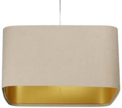 BPS Koncept Kwadro sue függőlámpa 1x60 W arany-bézs KW-107-40W25