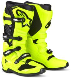 Alpinestars Tech 7 motoros csizma fluo sárga-fekete