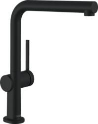 Hansgrohe Talis M54 Egykaros konyhai csaptelep 270, nyíltrendszerű vízmelegítőkhöz, 1jet, matt fekete 72859670 (72859670)