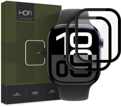 HOFI FNS0334 Apple Watch 10 (46mm) HOFI Hybrid Pro+ hybrid üveg képernyővédő fólia, 2 db-os csomag, fekete (FNS0334)