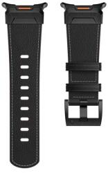 Tech-Protect PART000049 Tech-Protect Delta Pro Samsung Galaxy Watch Ultra óraszíj, bőr, Fekete (PART000049)